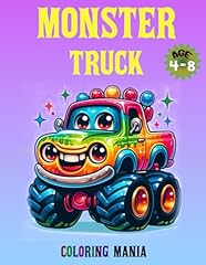 Monster truck coloring for sale  Delivered anywhere in UK