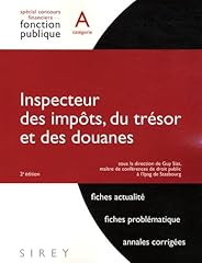 Inspecteur impôts trésor d'occasion  Livré partout en France