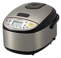 Zojirushi NS-LGC05XB Micom Rice Cooker & Warmer, 3-Cups, used for sale  Delivered anywhere in UK