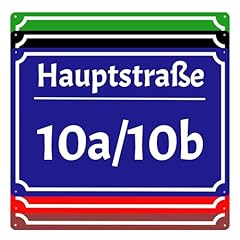 Hausnummernschild groß hausnu gebraucht kaufen  Wird an jeden Ort in Deutschland