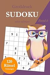 Großdruck sudoku schwer gebraucht kaufen  Wird an jeden Ort in Deutschland