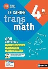 Cahier transmath edition d'occasion  Livré partout en France