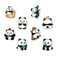 8pcs cute panda for sale  Delivered anywhere in UK