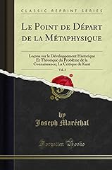 Point départ métaphysique d'occasion  Livré partout en France