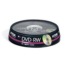 Tdk dvd rw47cbnc10 for sale  Delivered anywhere in UK