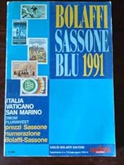 Bolaffi sassone blu usato  Spedito ovunque in Italia 