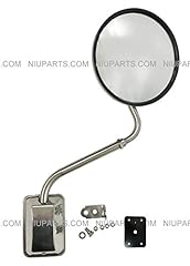 Hood Mirror 8" Stainless with Arm (Fit: Freightliner, used for sale  Delivered anywhere in Canada