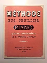 Methode thuillier piano d'occasion  Livré partout en France