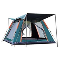Ergocar Tenda Campeggio 3-4 Persone Ultra-Leggero Tenda Impermeabile Antivento a Cupola Leggera con Veranda per Campeggio Escursioni Arrampicata (Verde, Vinile) usato  Spedito ovunque in Italia 