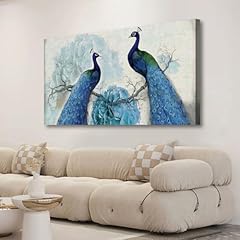 Peacock canvas wall for sale  Delivered anywhere in USA 