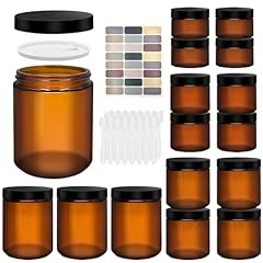 Amber glass jars for sale  Delivered anywhere in USA 
