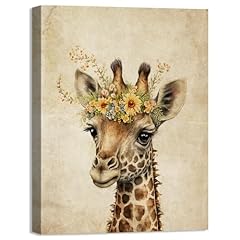 Framed giraffe canvas for sale  Delivered anywhere in USA 