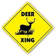 Deer crossing sticker for sale  Delivered anywhere in USA 