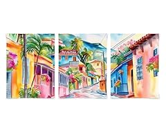 12x18 haiti cityscape for sale  Delivered anywhere in USA 