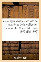 Catalogue objets vitrine d'occasion  Livré partout en Belgiqu
