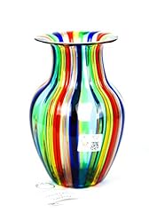 Rainbow vaso vetro usato  Spedito ovunque in Italia 