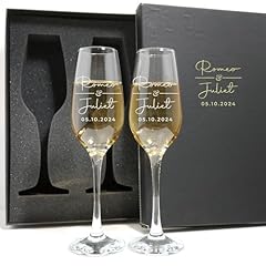 Personalized champagne flutes for sale  Delivered anywhere in USA 