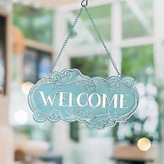 Chic metal welcome for sale  Delivered anywhere in USA 