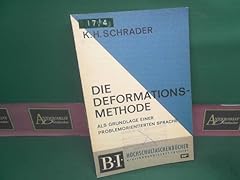Deformationsmethode als grundl gebraucht kaufen  Wird an jeden Ort in Deutschland
