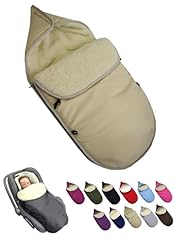 Fußsack babyschale winterfuß gebraucht kaufen  Wird an jeden Ort in Deutschland