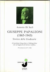 Giuseppe papaleoni storico usato  Spedito ovunque in Italia 