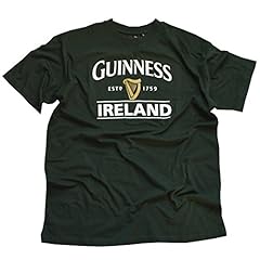 Guinness dunkelgrün baumwoll usato  Spedito ovunque in Italia 