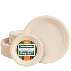 Haago assiettes bagasse d'occasion  Livré partout en France