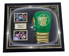 Fury signed boxing for sale  Delivered anywhere in UK