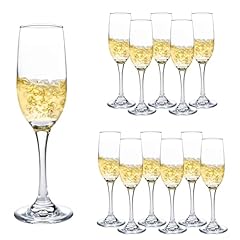 Glass champagne flutes for sale  Delivered anywhere in USA 