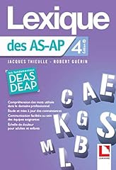 Lexique auxiliaires puericultu d'occasion  Livré partout en Belgiqu