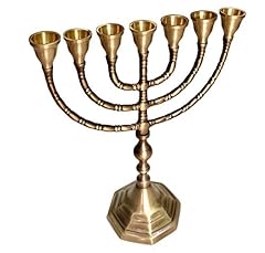 Salomons menorah brass for sale  Delivered anywhere in USA 