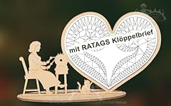 Ratags klöppelrahmen klöppel gebraucht kaufen  Wird an jeden Ort in Deutschland