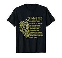 Maori shirt haka usato  Spedito ovunque in Italia 