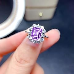 Amethyst cocktail rings for sale  Delivered anywhere in UK