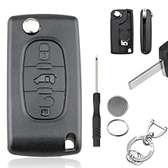 Button peugeot key for sale  Delivered anywhere in Ireland