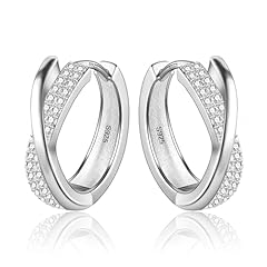 Small hoop earrings for sale  Delivered anywhere in UK
