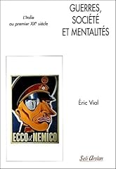 Guerre societe mentalites d'occasion  Livré partout en France