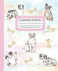 Australian shepherd compositio for sale  Delivered anywhere in USA 