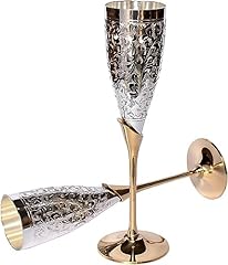 Solid brass champagne for sale  Delivered anywhere in USA 