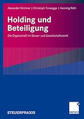 Holding beteiligung rganschaft gebraucht kaufen  Wird an jeden Ort in Deutschland