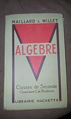 Algebre classe seconde d'occasion  Livré partout en France