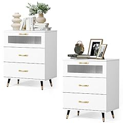 Yigobuy white nightstand for sale  Delivered anywhere in USA 