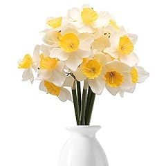 Pcs artificial daffodil for sale  Delivered anywhere in USA 