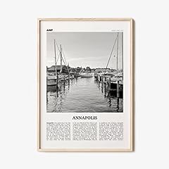Annapolis print black for sale  Delivered anywhere in USA 