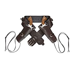 Brown double holster for sale  Delivered anywhere in Ireland