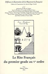 Rite français grade d'occasion  Livré partout en France