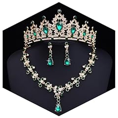 Feltent green tiaras for sale  Delivered anywhere in USA 