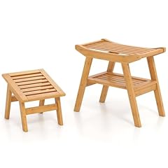 Costway set bamboo for sale  Delivered anywhere in UK