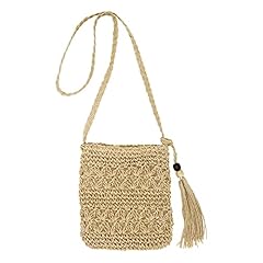 Hileyu straw bag for sale  Delivered anywhere in UK