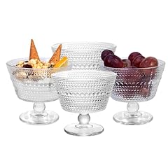 Dnienkge glass dessert for sale  Delivered anywhere in USA 